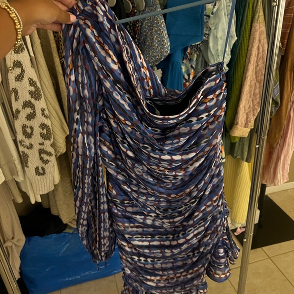 Amanda uprichard mini one shoulder dress - Picture 3 of 4